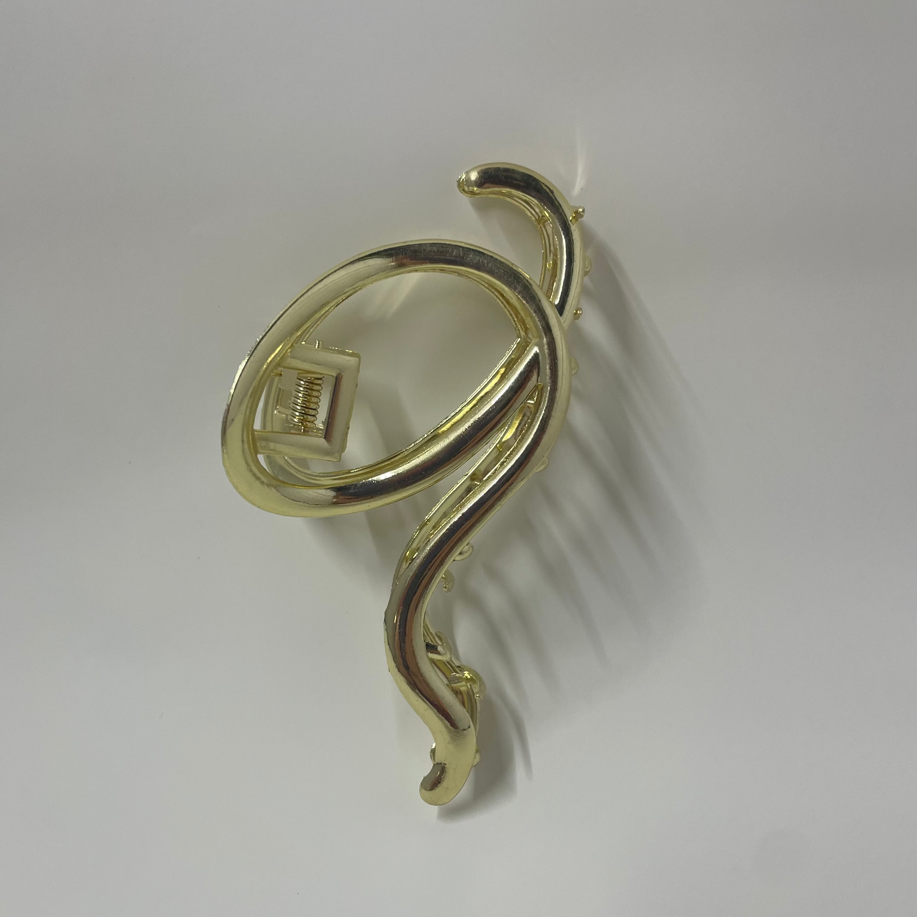 Gold Loop Hair Clip
