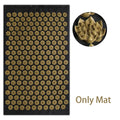 Lotus-Style Acupressure Spike Mat & Pillow Set - Acupuncture Massage Mat for Neck, Back & Feet (125 x 41 x 2 cm / 49.2 x 16.1 x 0.8 in)